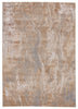 Druzy Abstract Gold & Gray Area Rug