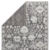 Riona Handmade Floral Gray & White Rug