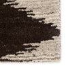 Sono Ozark Hand Knotted Dark Brown & Ivory Rug 4