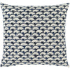 Sanya Bay SNY-004 Jacquard Pillow in Navy & Ivory by Surya