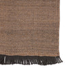 Savvy Handmade Indoor/Outdoor Solid Tan & Black Area Rug