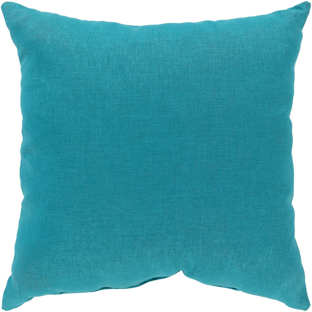 Storm Woven Pillow in Teal