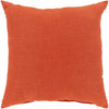 Storm Woven Pillow in Burnt Orange