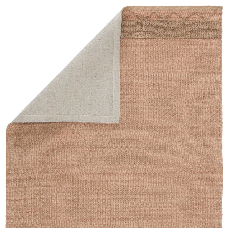 Curran Natural Border Pink/ Tan Rug by Jaipur Living