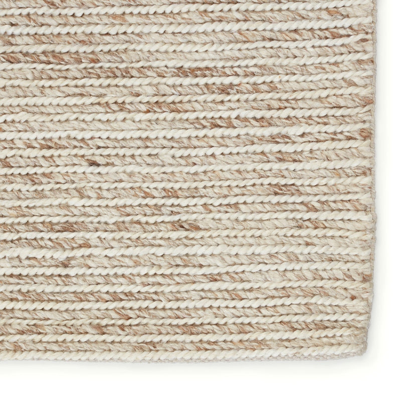 Sorrel Handwoven  Merrow Beige & Cream Rug 4