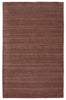 Gradient Handmade Solid Rug in Red & Brown