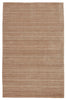 Gradient Handmade Solid Rug in Tan & Beige