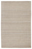 Gradient Handmade Solid Rug in Gray & Light Taupe