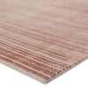 Gradient Handmade Solid Rug in Dark Pink & Cream