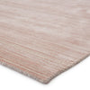 Gradient Handmade Solid Rug in Pink & Cream