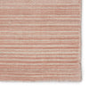 Gradient Handmade Solid Rug in Pink & Cream