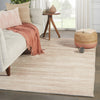 Gradient Handmade Solid Rug in Pink & Cream