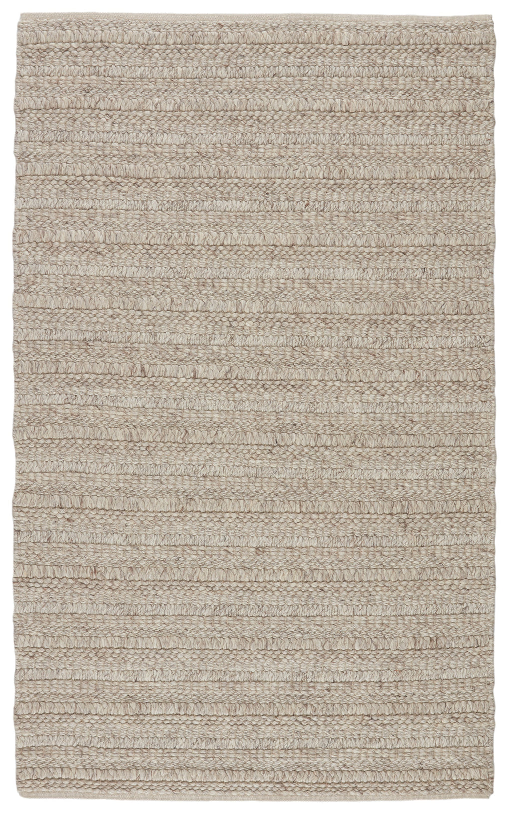 Nebula Handmade Solid Beige & Cream Area Rug