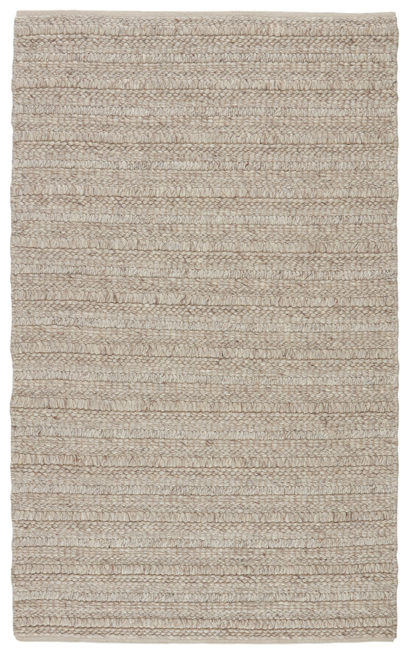 Nebula Handmade Solid Beige & Cream Area Rug