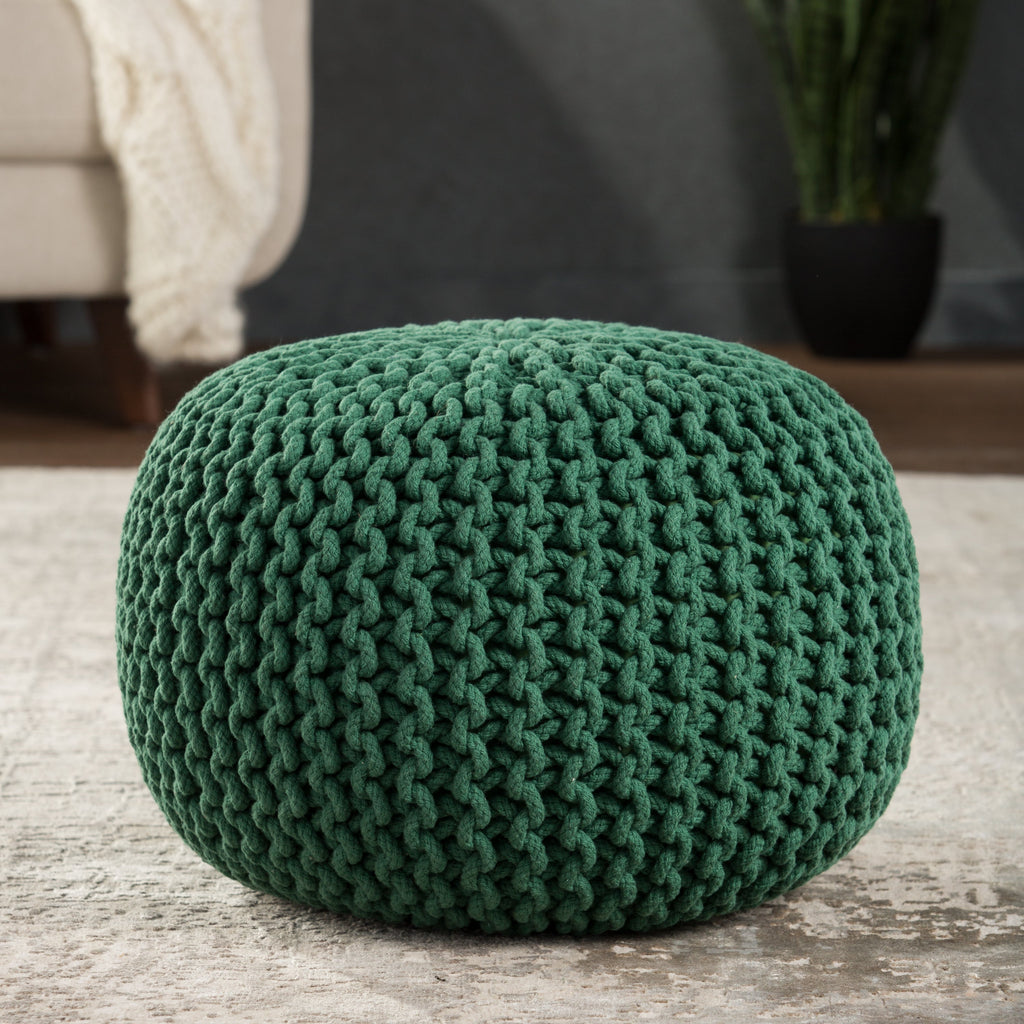 Spectrum Pouf Green Pouf 2