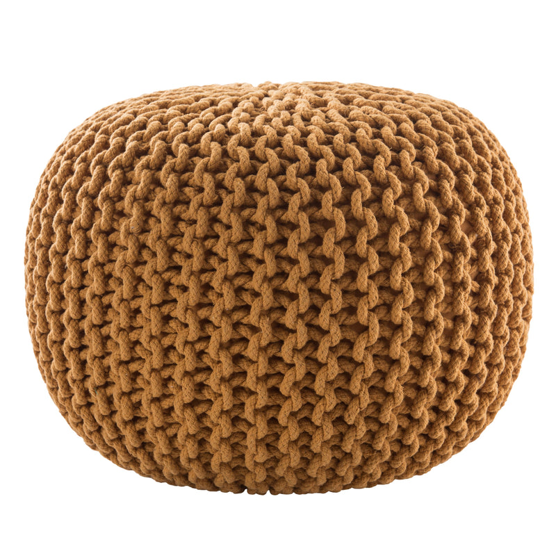 Spectrum Pouf Yellow Pouf 1