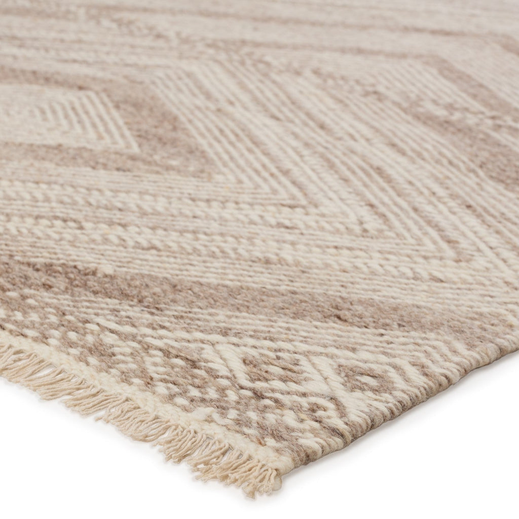 Satori Handwoven Suriya Taupe & Cream Rug 2