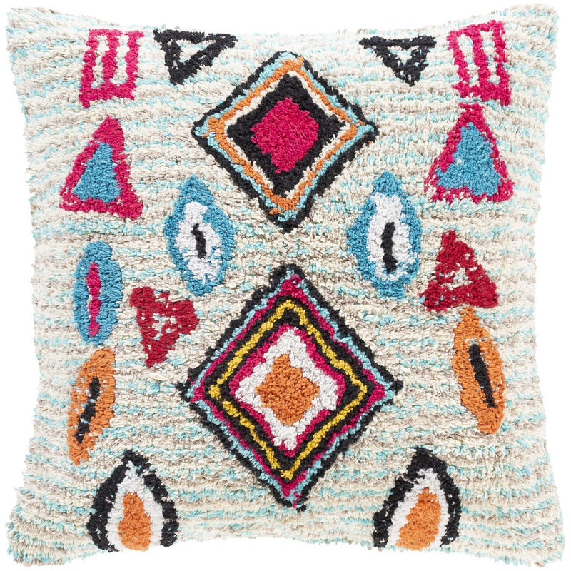 Settat STT-001 Woven Pillow in Beige by Surya