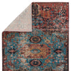 Swoon Presia Indoor/Outdoor Red & Teal Rug 3