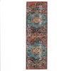 Swoon Presia Indoor/Outdoor Red & Teal Rug 1