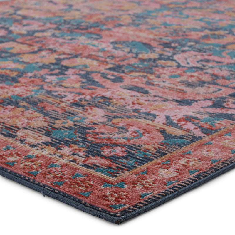 Swoon Maven Indoor/Outdoor Pink & Blue Rug 2