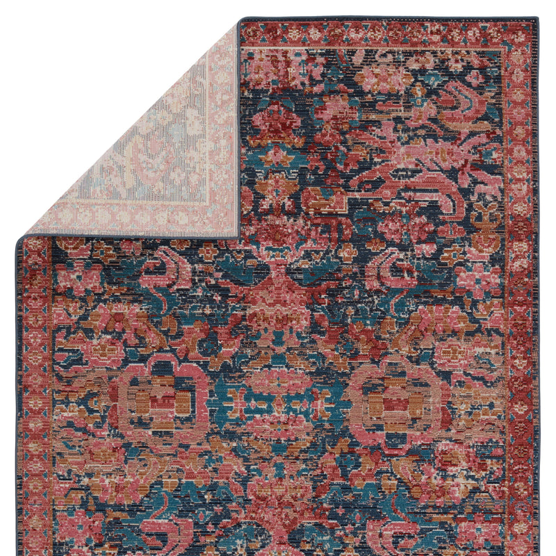 Swoon Maven Indoor/Outdoor Pink & Blue Rug 3