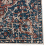 Swoon Akela Indoor/Outdoor Blue & Rust Rug 4