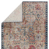 Swoon Elva Indoor/Outdoor Tan & Blue Rug 3