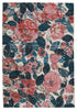 Swoon Indoor/ Outdoor Illiana Pink & Blue Rug 1