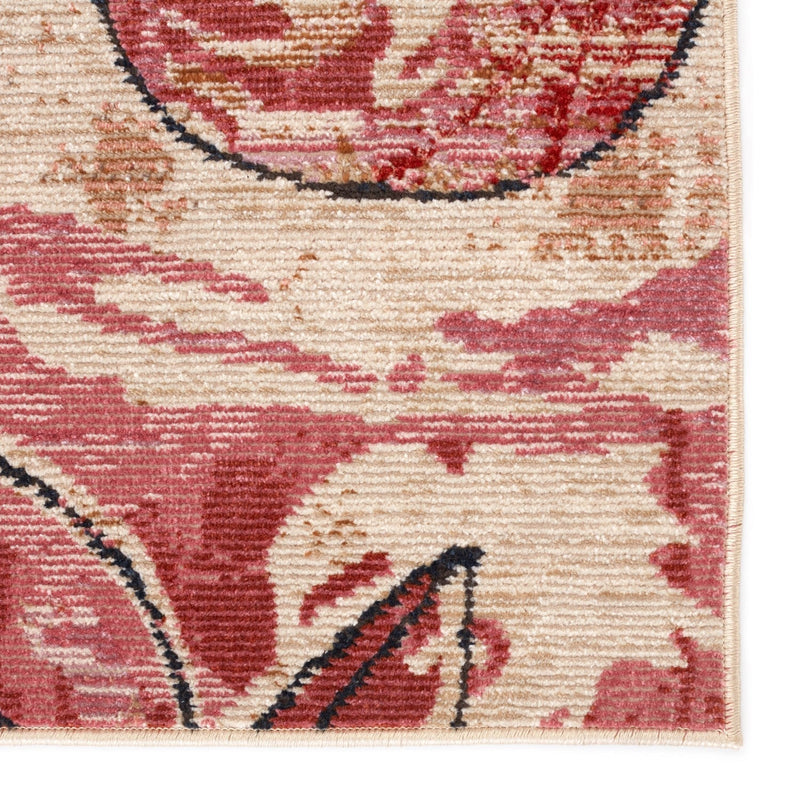 Swoon Indoor/ Outdoor Hermione Pink & Beige Rug 4