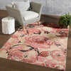 Swoon Indoor/ Outdoor Hermione Pink & Beige Rug 5