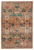 Swoon Indoor/ Outdoor Azura Pink & Gold Rug 1