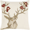 Syne SYN-001 Woven Pillow in Beige & Champagne by Surya