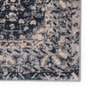 Calimesa Trellis Rug in Dark Blue & Gray