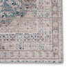 Cabazon Trellis Rug in Gray & Blue