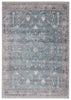 Yule Oriental Rug in Blue & Gray