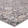 Izar Oriental Rug in Gray & Beige