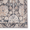 Izar Oriental Rug in Gray & Beige