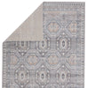 Cabazon Trellis Rug in Gray & Beige