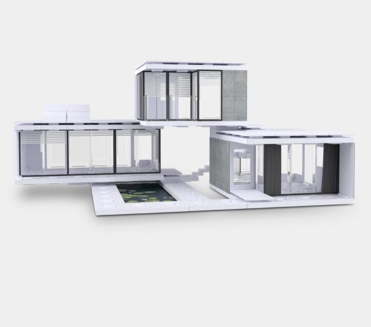 Arckit 200 sqm. Architectural Model Building Kit