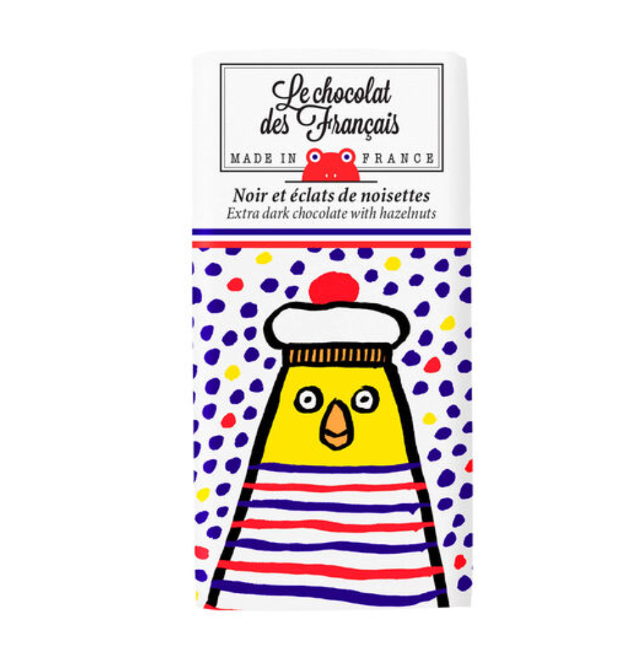 Poule Mouillée Mini Chocolate Bar by Le Chocolat des Francais