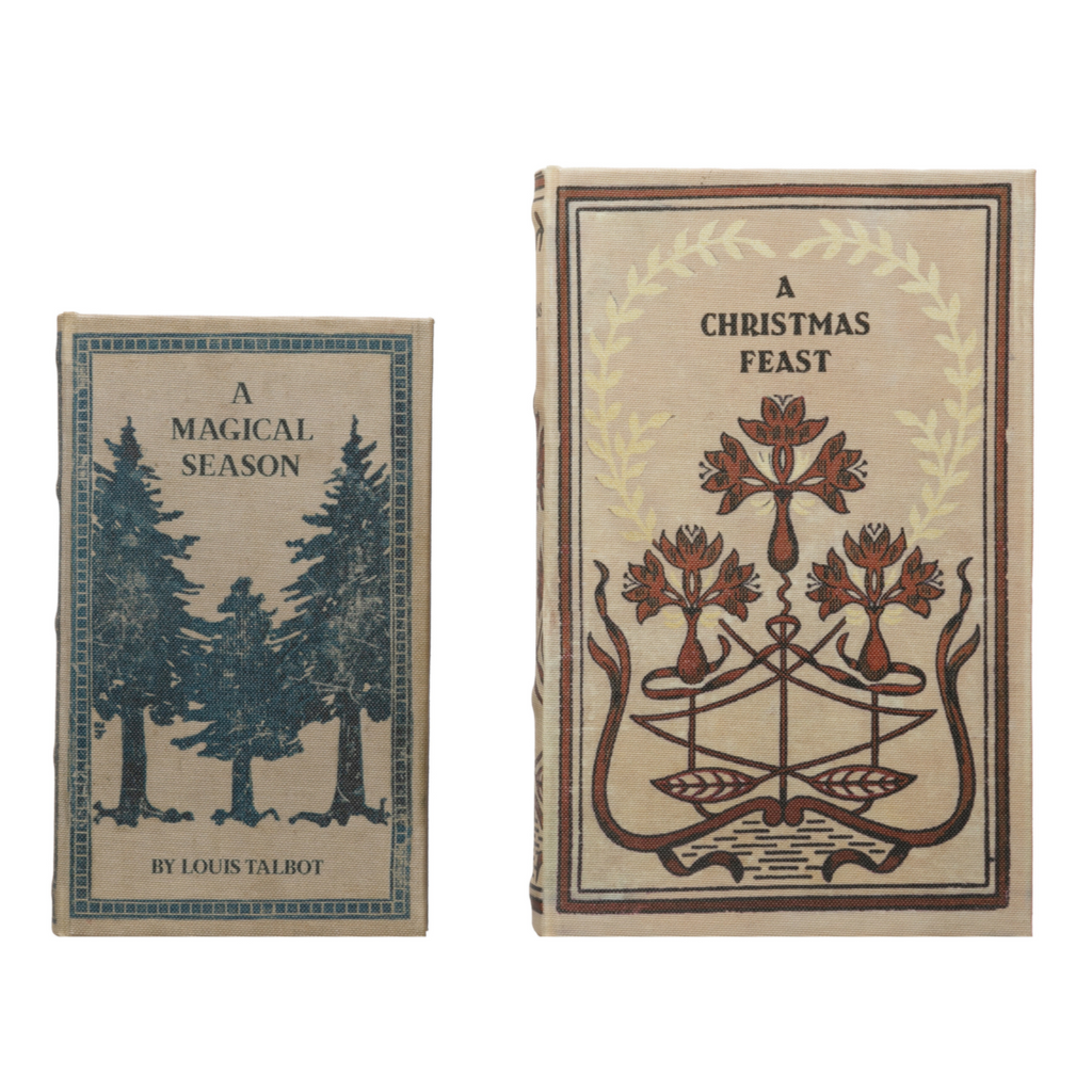 A Christmas Feast Book Storage Boxes, Set of 2