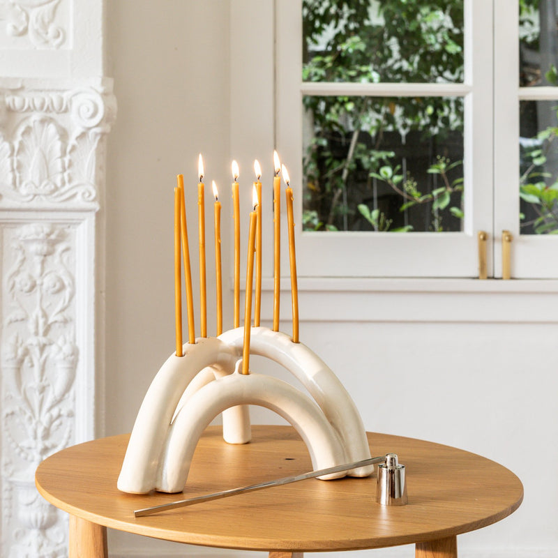 Shana Menorah in Various Colors