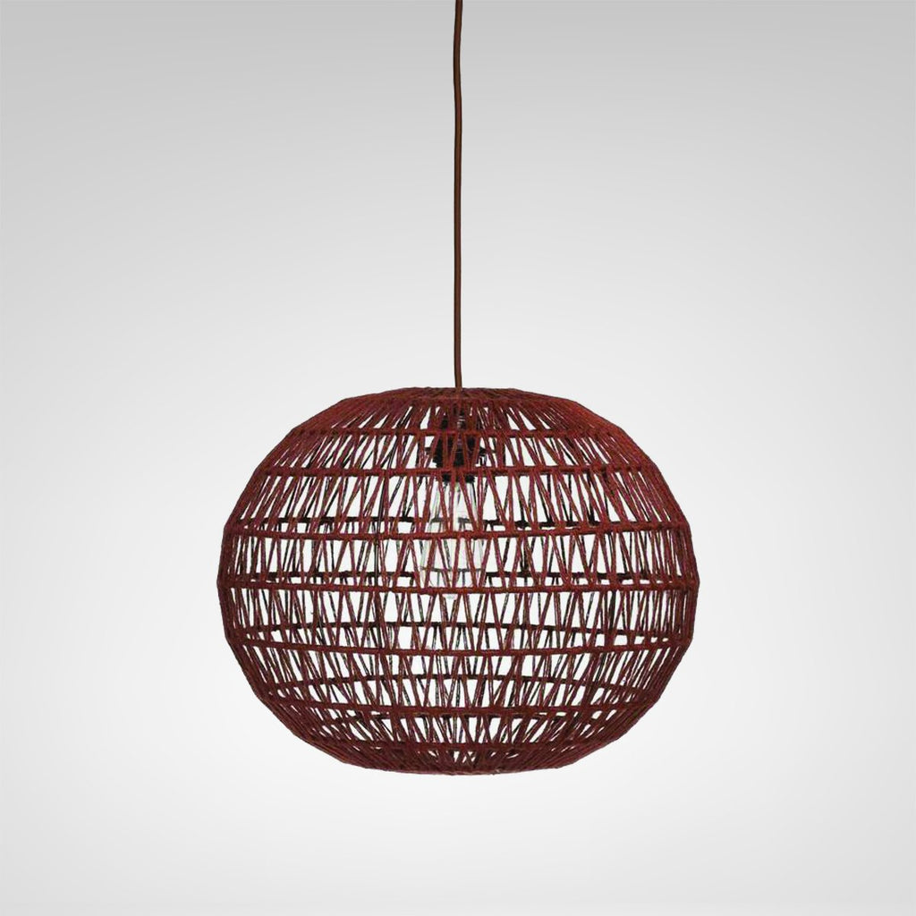 Sienna Hemp Rope Pendant Light