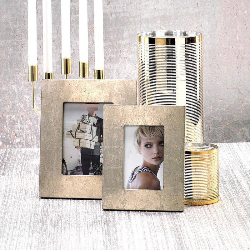 Silver Leaf Photo Frame