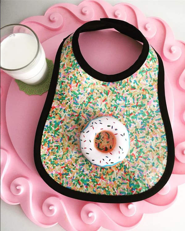 Sprinkles Baby Bib by Mini Maniacs