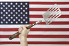 Star Spangled Spatula in Steel & Walnut design by Areaware