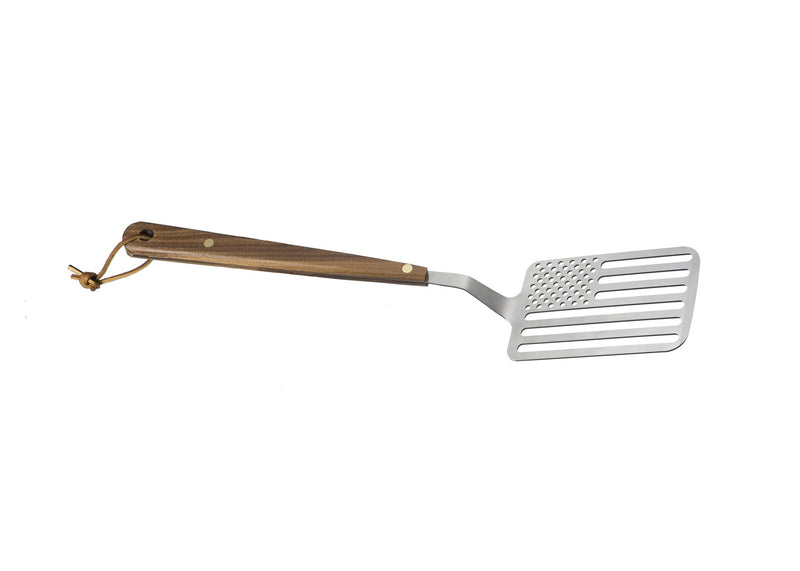 Star Spangled Spatula in Steel & Walnut design by Areaware