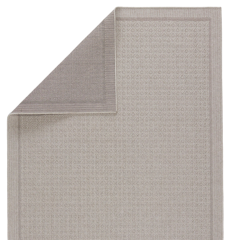 Maeva Indoor/Outdoor Border Grey Rug