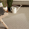 Poerava Indoor/Outdoor Border Grey & Taupe Rug